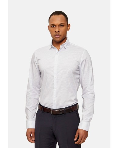 Calvin Klein Camisa Slim UNTK Kinetic STR Print
