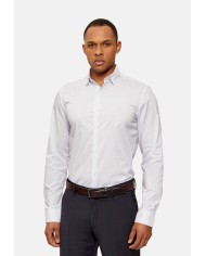 Calvin Klein Camisa Slim UNTK Kinetic STR Print