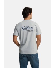 Silbon Camiseta Silbon creative dept azul claro