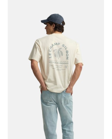 Silbon Camiseta special fit le champs crema