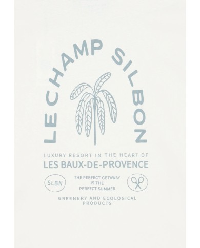 Silbon Camiseta special fit le champs crema