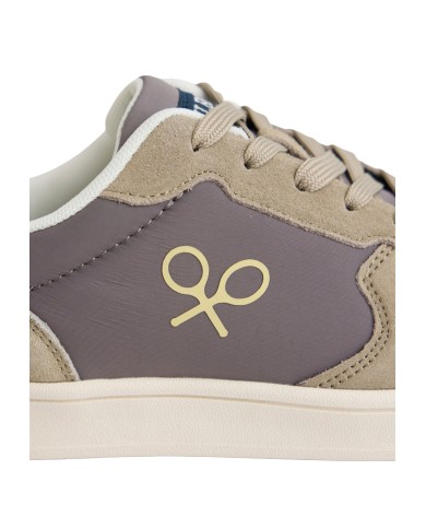 Silbon Zapatilla bicolor verde gris