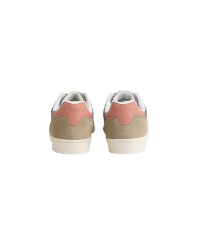 Silbon Zapatilla bicolor verde gris