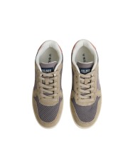 Silbon Zapatilla bicolor verde gris