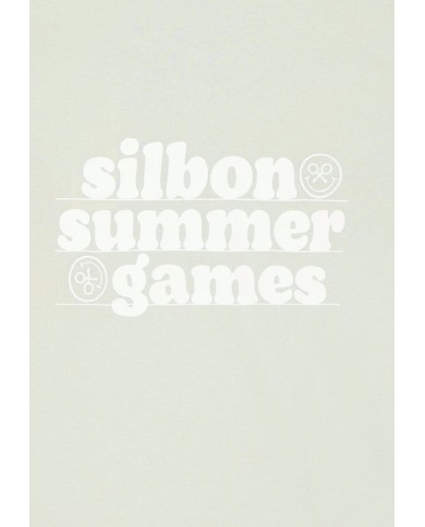 Silbon Camiseta summer games verde claro