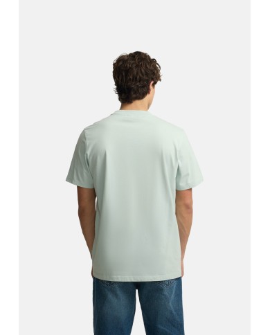 Silbon Camiseta Silbon relieve tono aguamarina