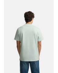 Silbon Camiseta Silbon relieve tono aguamarina