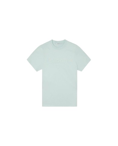 Silbon Camiseta Silbon relieve tono aguamarina