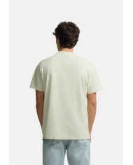 Silbon Camiseta Silbon relieve tono verde claro