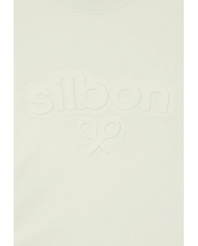 Silbon Camiseta Silbon relieve tono verde claro