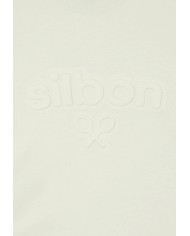 Silbon Camiseta Silbon relieve tono verde claro