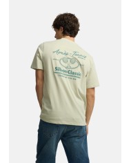 Silbon Camiseta apres tennis verde claro