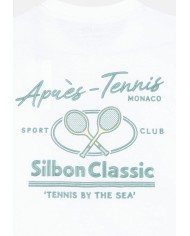 Silbon Camiseta apres tennis blanco