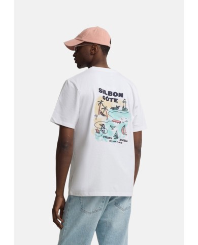 Silbon Camiseta Silbon cote blanca