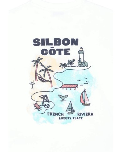 Silbon Camiseta Silbon cote blanca