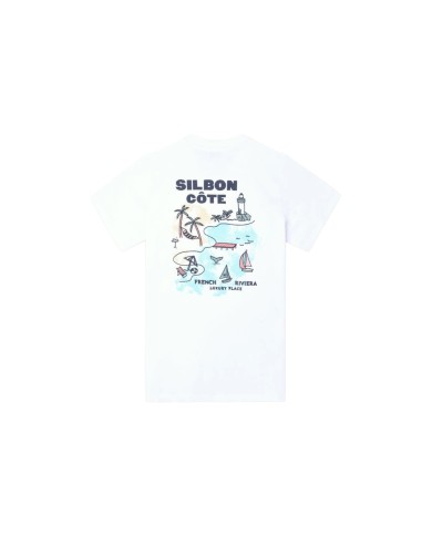 Silbon Camiseta Silbon cote blanca