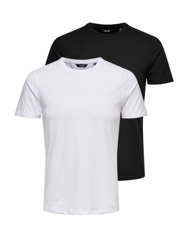 Only & Sons Camiseta Basica Onsbasic Pack 2