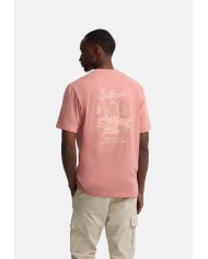 Silbon Camiseta Golfe de Saint-Tropez coral