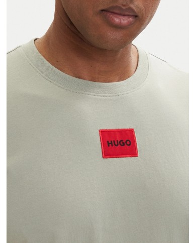 Hugo Boss Camiseta Diragolino 212 de punto de algodón con etiqueta con logo