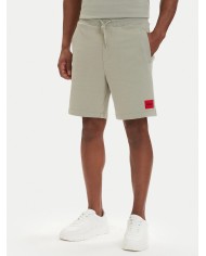 Hugo Boss Pantalón Chándal corto Diz222 con etiqueta con logo roja