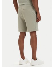 Hugo Boss Pantalón Chándal corto Diz222 con etiqueta con logo roja