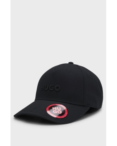 Hugo Boss Gorra Jude  de sarga de algodón con logo