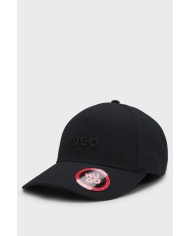 Hugo Boss Gorra Jude  de sarga de algodón con logo