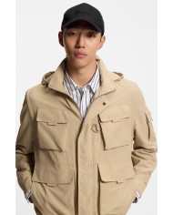 Hugo Boss Gorra Jude  de sarga de algodón con logo