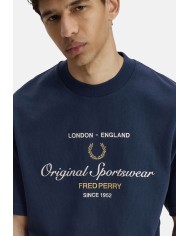 Fred Perry Camiseta Original Sportswear T-Shirt