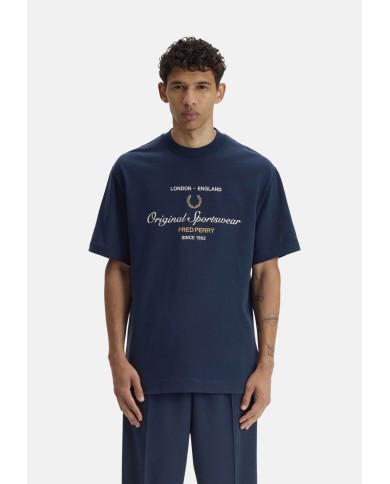 Fred Perry Camiseta Original Sportswear T-Shirt