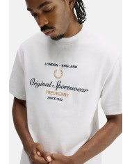 Fred Perry Camiseta Original Sportswear T-Shirt