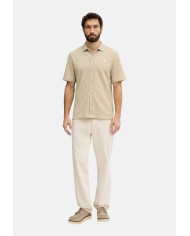 Guess Camisa SS Yarn Dyed Waffle Knit top