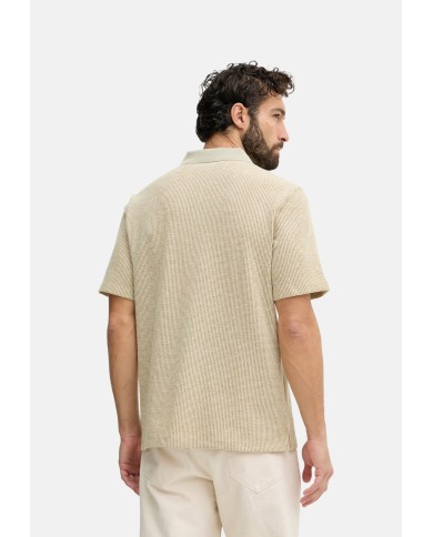 Guess Camisa SS Yarn Dyed Waffle Knit top