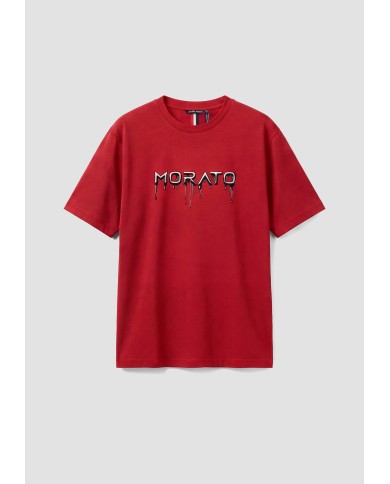 Antony Morato Camiseta Regular Fit con logotipo estampado