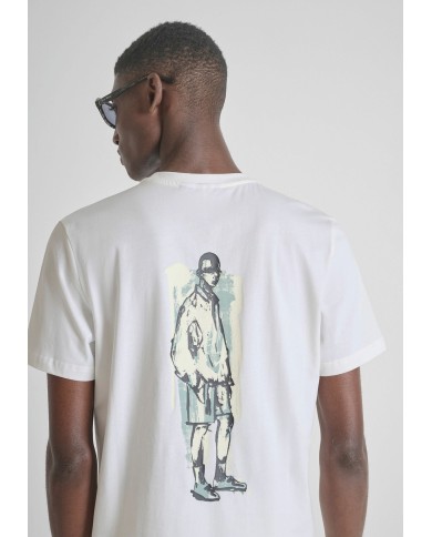 Antony Morato Camiseta Regular Fit con estampado y logotipo
