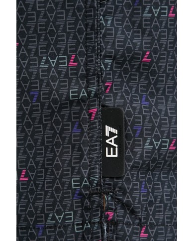 EA7 Emporio Armani Bañador corto estampado