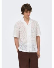 Only & Sons Camisa Onsaron Loose Fit SS Resort Shirt