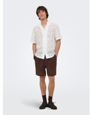 Only & Sons Camisa Onsaron Loose Fit SS Resort Shirt