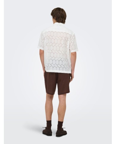 Only & Sons Camisa Onsaron Loose Fit SS Resort Shirt
