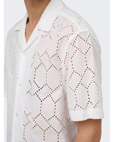 Only & Sons Camisa Onsaron Loose Fit SS Resort Shirt