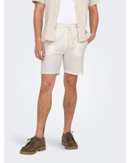 Only & Sons Bermudas Onskian Cintura media Corte straight Shorts