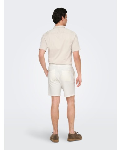 Only & Sons Bermudas Onskian Cintura media Corte straight Shorts
