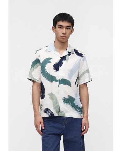 Only & Sons Camisa Onscaiden Reg Fit AOP Linen Blend