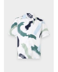 Only & Sons Camisa Onscaiden Reg Fit AOP Linen Blend
