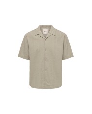 Only & Sons Camisa Onscruz RLX Seersuckr Resort SS Shirt