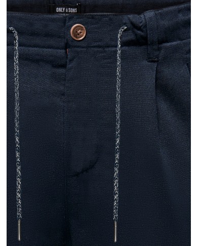 Only & Sons Pantalón Lino Onsleo Crop Linen MIX 00478