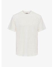 Only & Sons Camiseta Onslazio Life Reg SS Plisse Tee