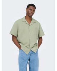 Only & Sons Camisa Onskian Life Seersucker SS Shirt Noos