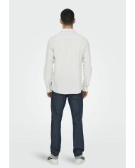 Only & Sons Camisa Onscaiden Life LS STR Linenblend660 Noos
