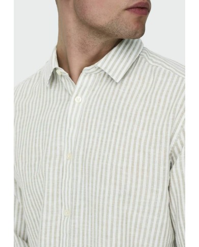 Only & Sons Camisa Onscaiden Life LS STR Linenblend660 Noos